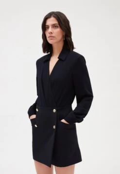 CLAUDIE PIERLOT Rock - Robe Chemise - Marine