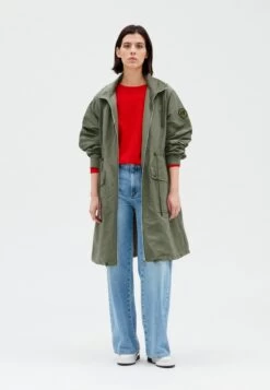 CLAUDIE PIERLOT Gadget - Parka - Kaki 13 CLAUDIE PIERLOT Gadget - Parka - Kaki -Claudie Pierlot Mode 01f8afb8119c446d833e20158e6120bb