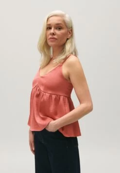 CLAUDIE PIERLOT Boya - Débardeur - Terracotta -Claudie Pierlot Mode 026189fbdacb44028c3b637844862573