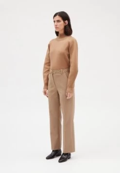 CLAUDIE PIERLOT Patty - Pantalon Classique - Beige -Claudie Pierlot Mode 02ab151159b64608bc7ef08954a8d430