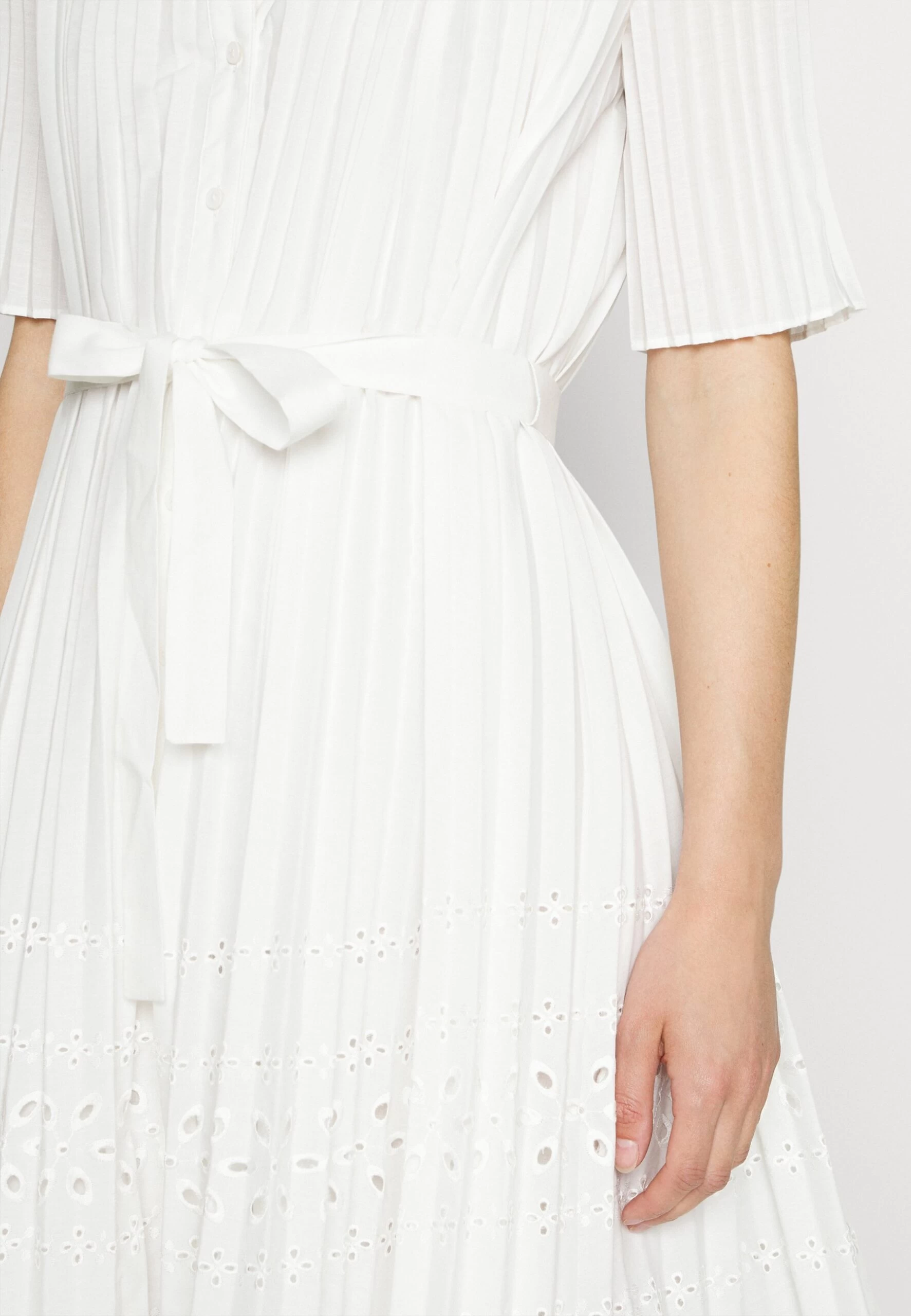 CLAUDIE PIERLOT Robe Chemise - Ecru 8 CLAUDIE PIERLOT Robe Chemise - Ecru – Image 6