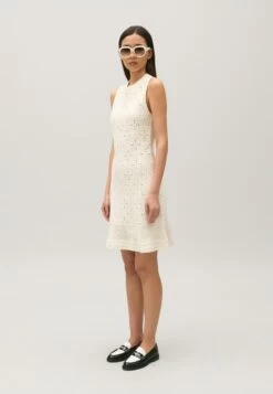 CLAUDIE PIERLOT Manua - Robe Pull - Ecru -Claudie Pierlot Mode 08cca70a866c4cd18627bd7546659273