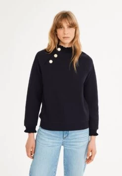 CLAUDIE PIERLOT Tape - Sweatshirt - Marine