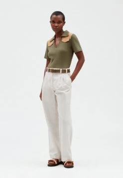 CLAUDIE PIERLOT Pearl - Pantalon Classique - Ivoire 11 CLAUDIE PIERLOT Pearl - Pantalon Classique - Ivoire -Claudie Pierlot Mode 0a00850ab4e941acb0beb0248f58c98a