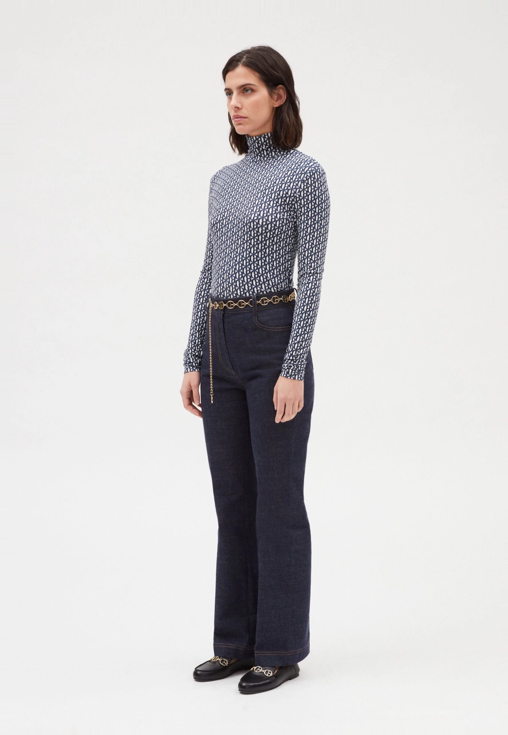 CLAUDIE PIERLOT Thilo - T-Shirt À Manches Longues - Print Clair 6 CLAUDIE PIERLOT Thilo - T-Shirt À Manches Longues - Print Clair – Image 4