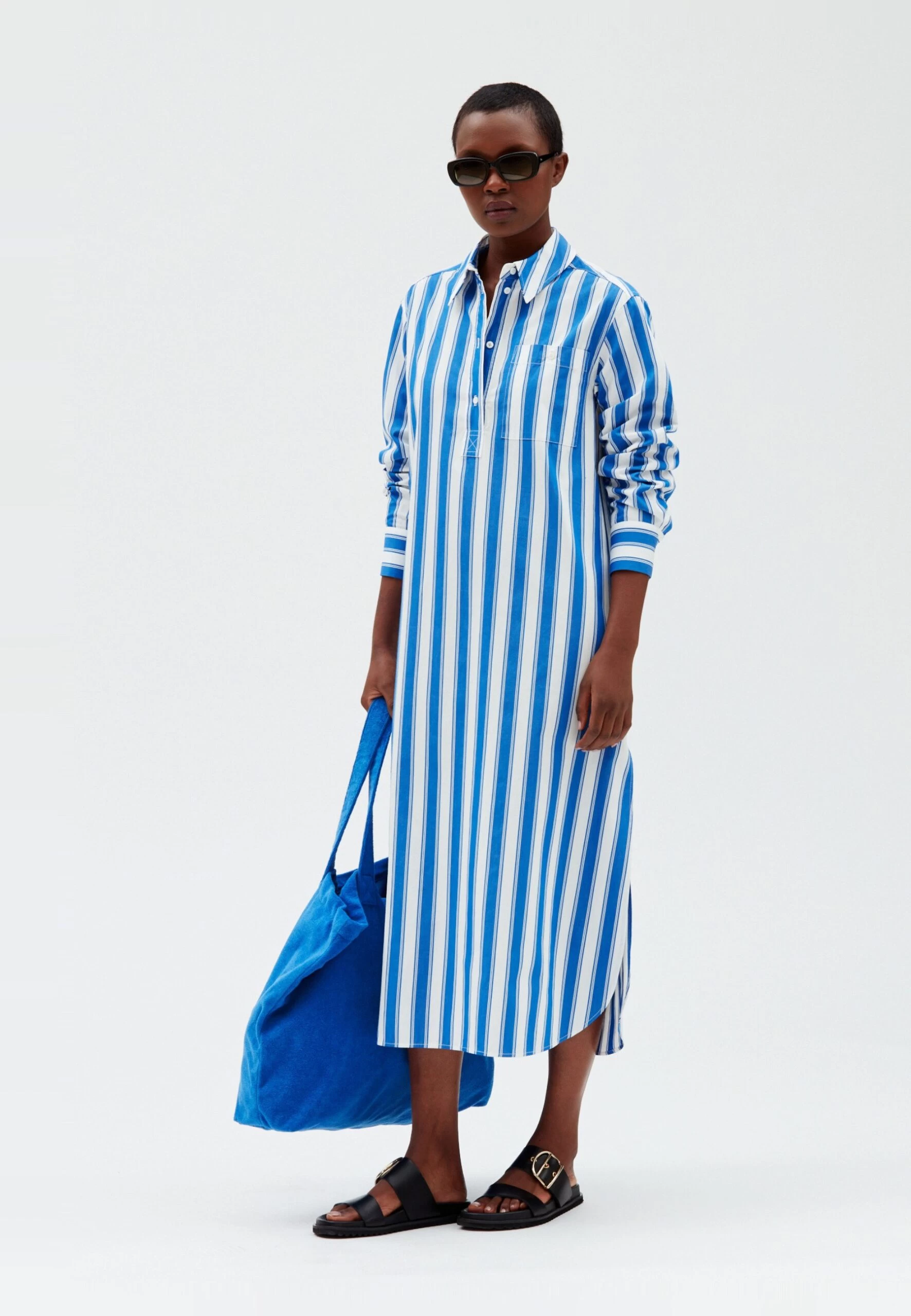 CLAUDIE PIERLOT Rosetransat - Robe Chemise - Bicolore 6 CLAUDIE PIERLOT Rosetransat - Robe Chemise - Bicolore – Image 4