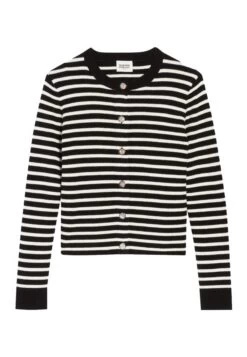 CLAUDIE PIERLOT Martine - Gilet - Bicolore -Claudie Pierlot Mode 0b5bca375a3a41b287cd006d493e8654