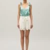 CLAUDIE PIERLOT Elio - Short - Ecru 2 CLAUDIE PIERLOT Elio - Short - Ecru -Claudie Pierlot Mode 0b831a79f1554b3a80ea672f718f8934