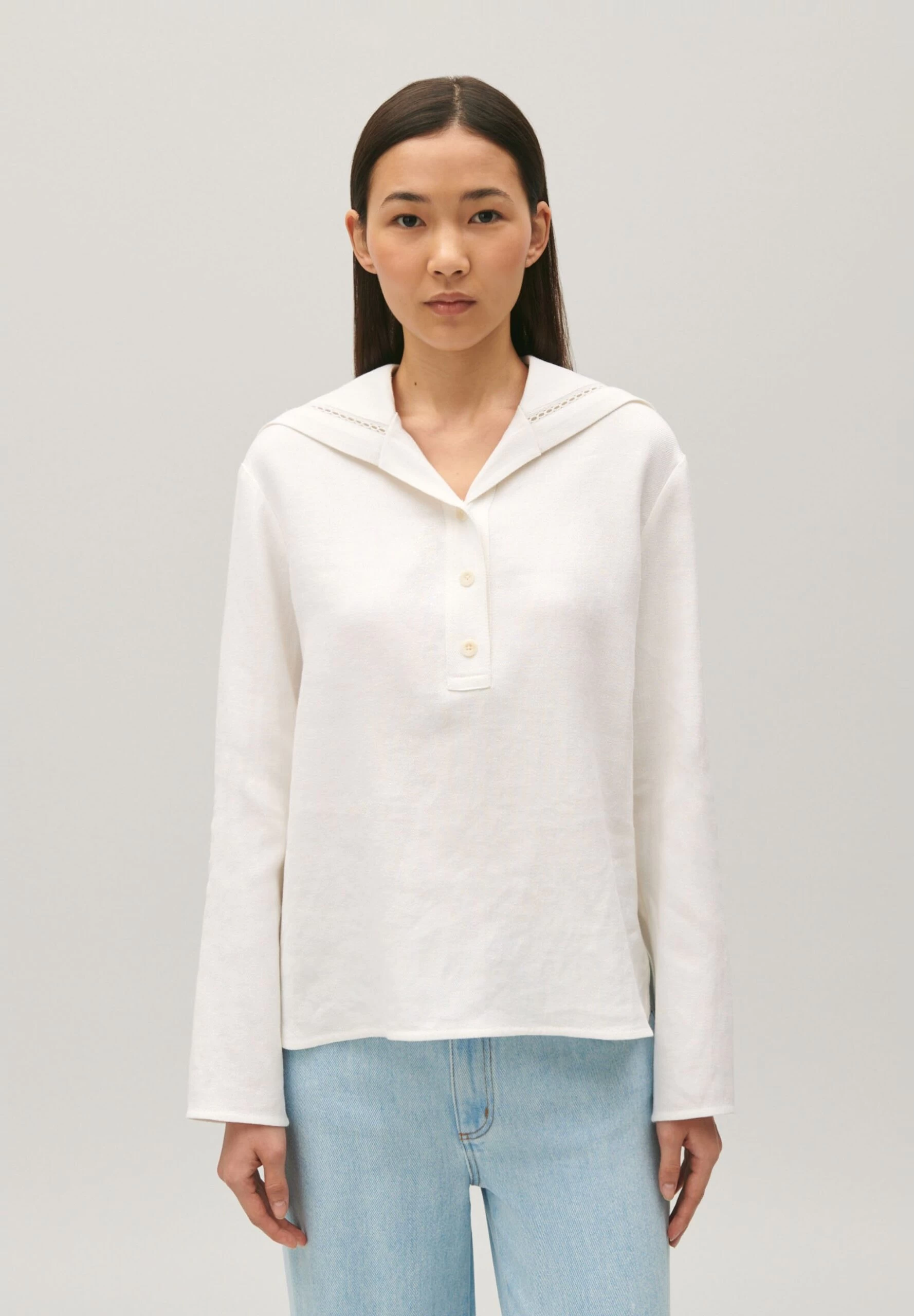 CLAUDIE PIERLOT Beline - Blouse - Ecru 3 CLAUDIE PIERLOT Beline - Blouse - Ecru