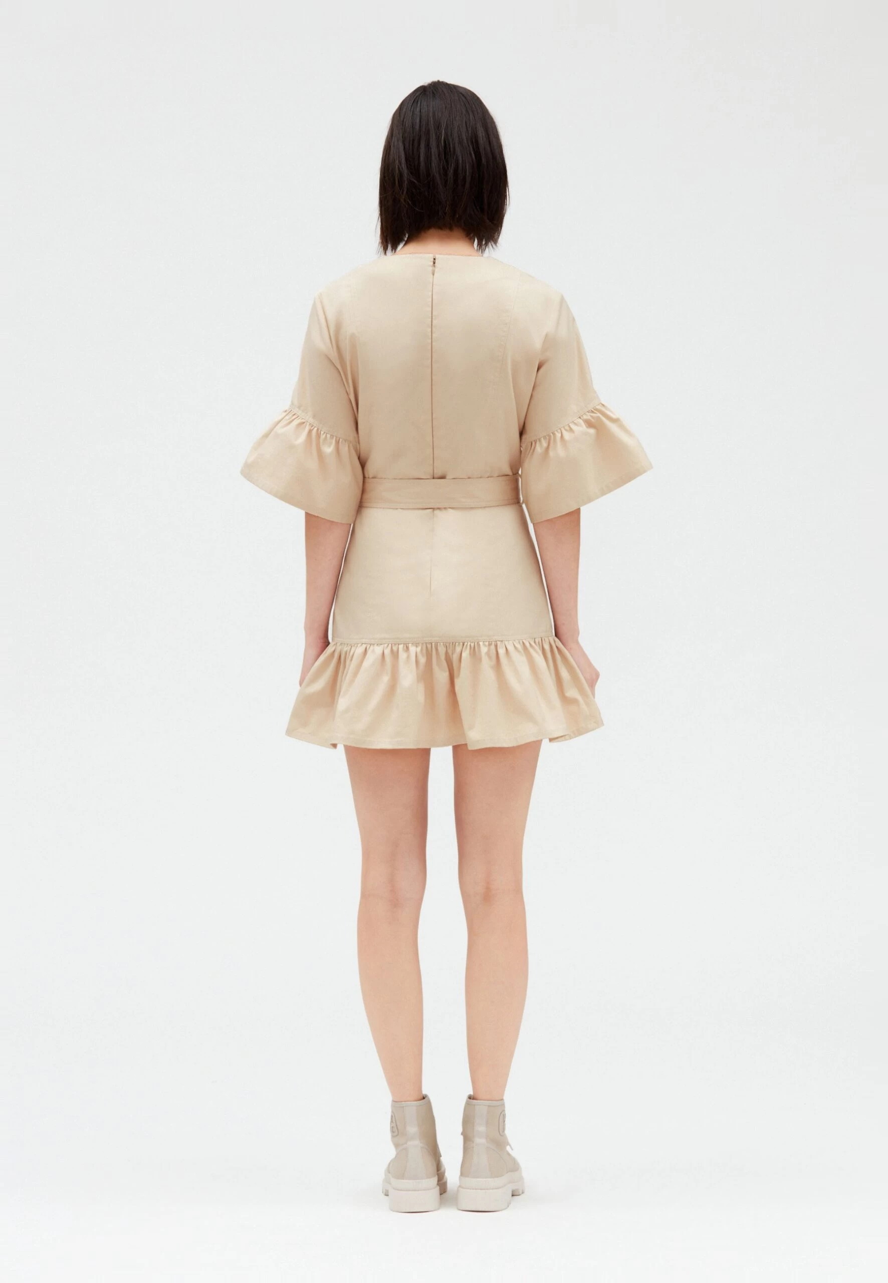 CLAUDIE PIERLOT Right - Robe De Jour - Mastic 5 CLAUDIE PIERLOT Right - Robe De Jour - Mastic – Image 3