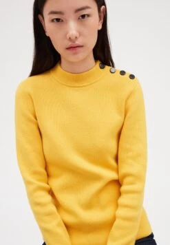 CLAUDIE PIERLOT Muna - Pullover - Jaune -Claudie Pierlot Mode 0e4f3eba586443889bfc84adb840782f