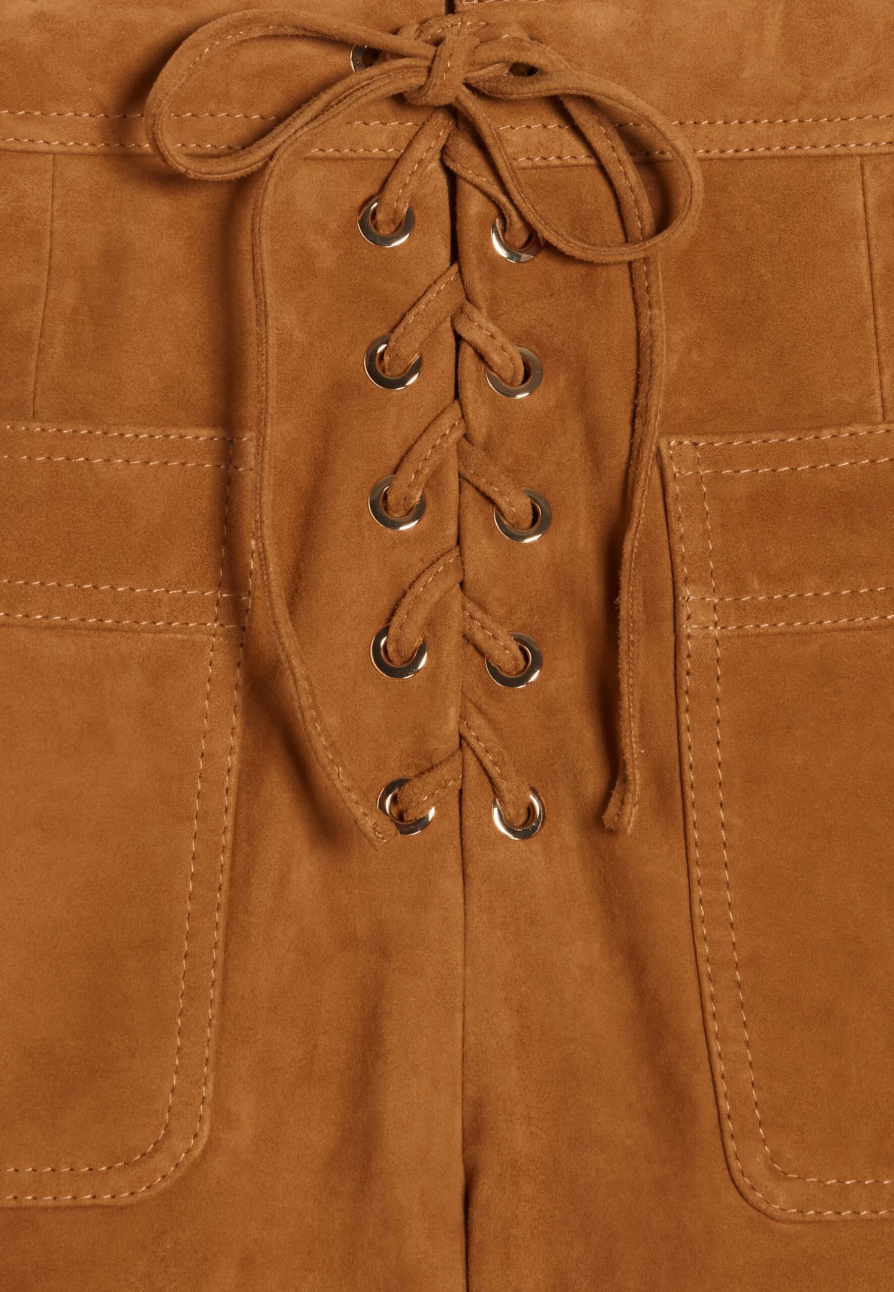 CLAUDIE PIERLOT Chris - Short - Camel 8 CLAUDIE PIERLOT Chris - Short - Camel â Image 6