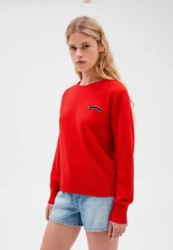 CLAUDIE PIERLOT Myred - Sweatshirt - Fraise -Claudie Pierlot Mode 0f2deccb01df4910a8c05aa8a4762530