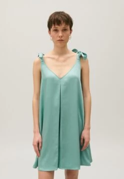 CLAUDIE PIERLOT Rizzie - Robe De Jour - Vert D Eau