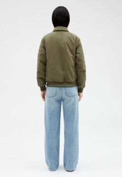 CLAUDIE PIERLOT Gari - Blouson Bomber - Kaki -Claudie Pierlot Mode 124ee61c11db4d519edc7f08639d23cd