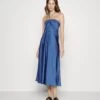 CLAUDIE PIERLOT Robe De Cocktail - Bleu Orage -Claudie Pierlot Mode 12f4aa2fb1d841ce8c322c5c857a1140