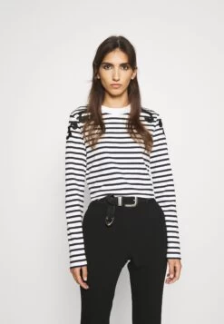 CLAUDIE PIERLOT Trocadero - T-Shirt À Manches Longues - Ecru