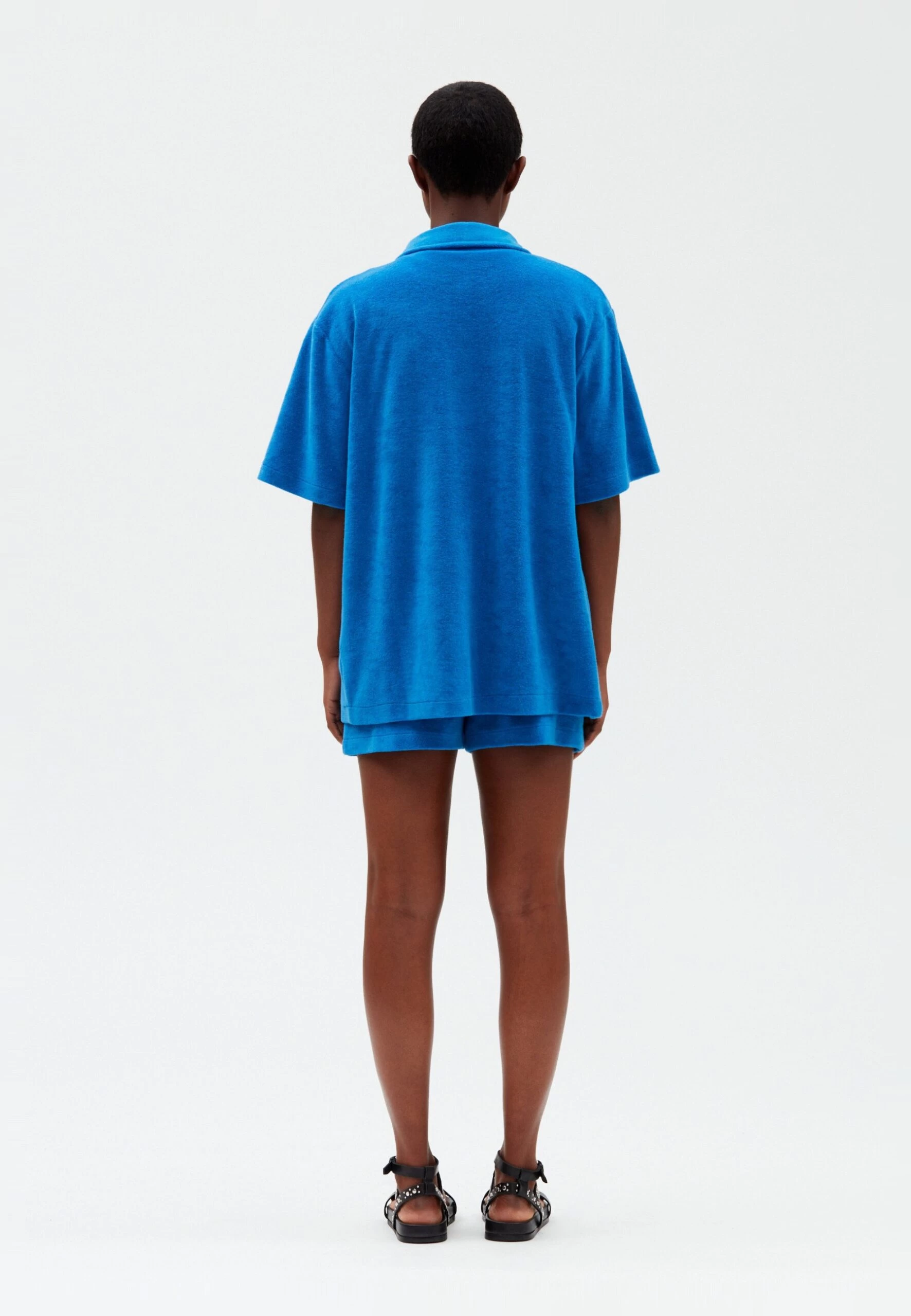 CLAUDIE PIERLOT Tosun - Chemisier - Bleu Santorin 5 CLAUDIE PIERLOT Tosun - Chemisier - Bleu Santorin – Image 3