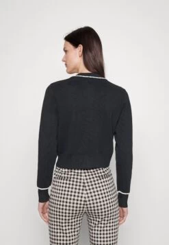 CLAUDIE PIERLOT Matressi - Gilet - Marine -Claudie Pierlot Mode 16d6c342a6304ff1ac986e13c764eab3