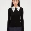 CLAUDIE PIERLOT Missy - Pullover - Bicolore -Claudie Pierlot Mode 18d2f55f839e4d7685e232a23cb2e92e