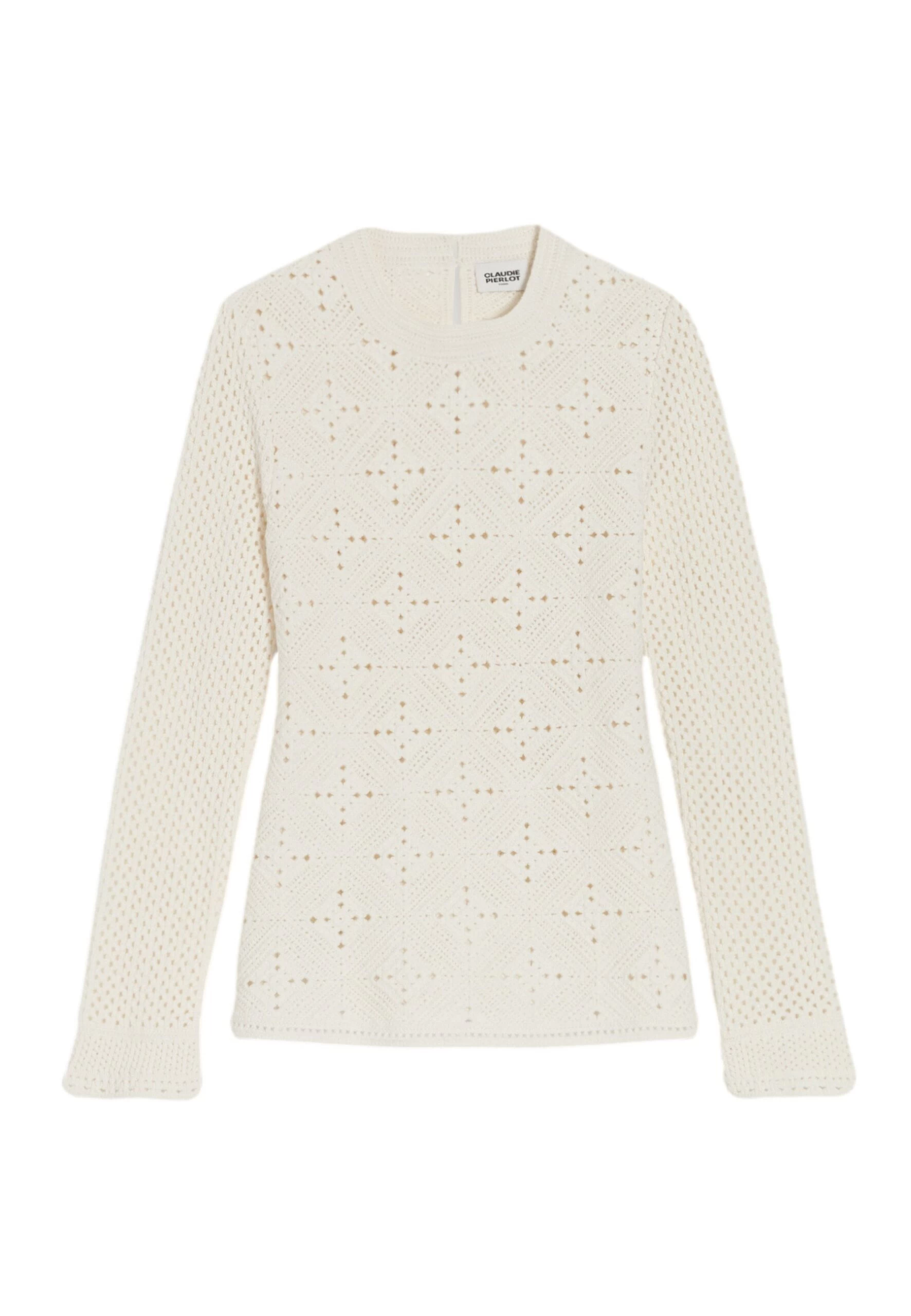 CLAUDIE PIERLOT Manual - Pullover - Ecru 7 CLAUDIE PIERLOT Manual - Pullover - Ecru – Image 5