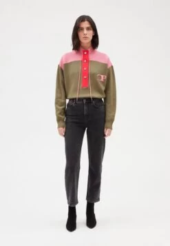 CLAUDIE PIERLOT Paquito - Jean Droit - Denim Anthracite