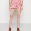 CLAUDIE PIERLOT Short - Red/White -Claudie Pierlot Mode 1b70fddde7694544bc3dc037b86173a8