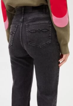 CLAUDIE PIERLOT Paquito - Jean Droit - Denim Anthracite -Claudie Pierlot Mode 1ca487d28a1b40bc922432f5e0c0a03a