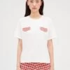 CLAUDIE PIERLOT Tongabis - T-Shirt Imprimé - Ecru -Claudie Pierlot Mode 1e5ae2267e6c4b7aa27c8cb9ed36db19