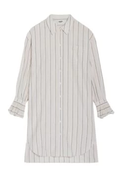 CLAUDIE PIERLOT Rosalina - Robe Chemise - Grey -Claudie Pierlot Mode 1fa60f23a9f0420baff76cdd228bd227