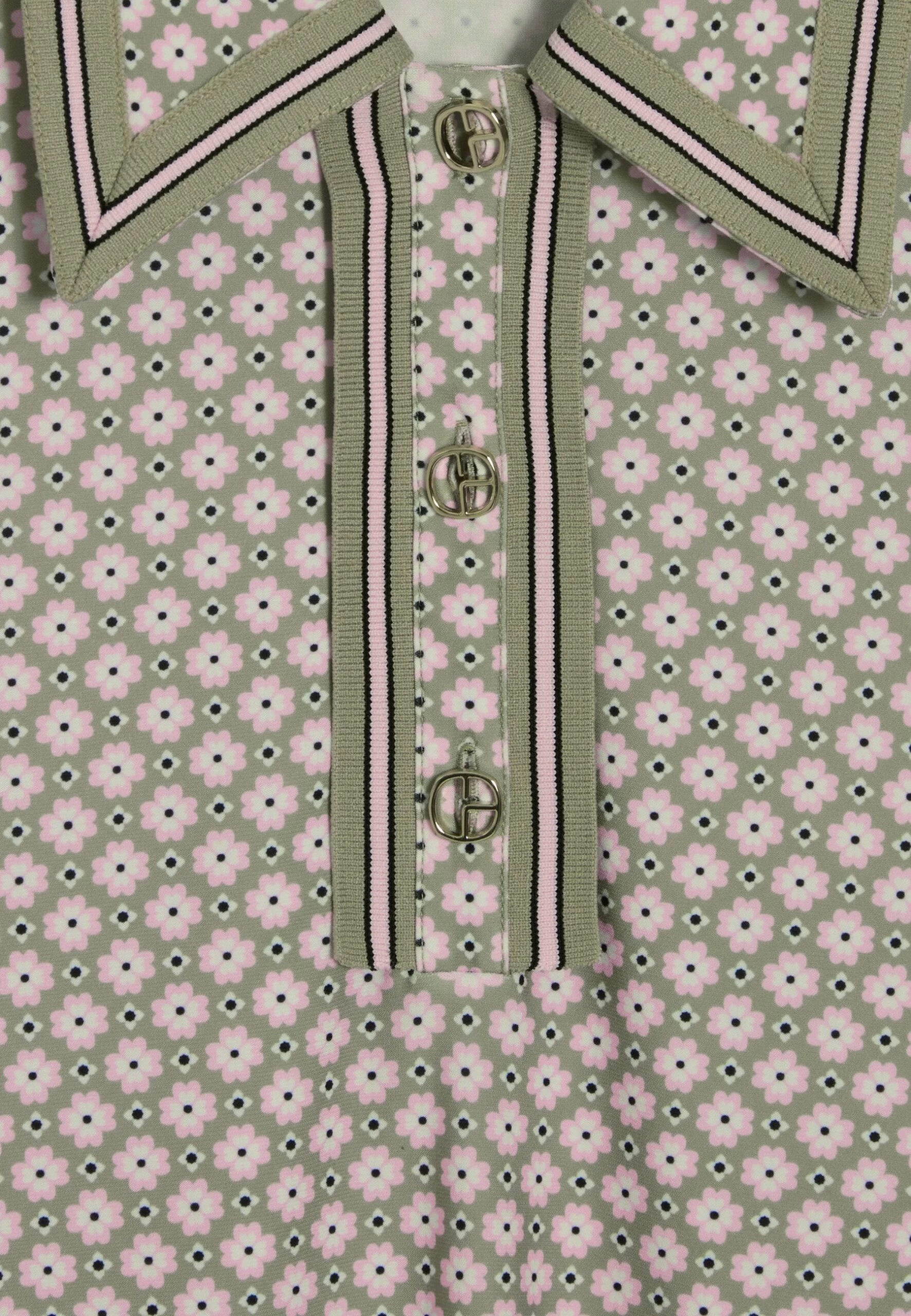 CLAUDIE PIERLOT Tioui - Polo - Print Clair 8 CLAUDIE PIERLOT Tioui - Polo - Print Clair – Image 6