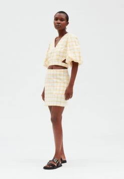 CLAUDIE PIERLOT Jupe Trapèze - Bicolore -Claudie Pierlot Mode 1fc6cf724c0f481e84f5546c5460fd04