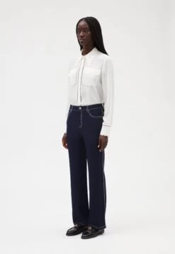 CLAUDIE PIERLOT Palinosoiecourt - Pantalon Classique - Encre -Claudie Pierlot Mode 205169bfb9a14ce4a92243c84faf5c87