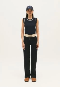CLAUDIE PIERLOT Macmic - Pantalon Classique - Marine -Claudie Pierlot Mode 207677050a574f149730cf2b1dca303f