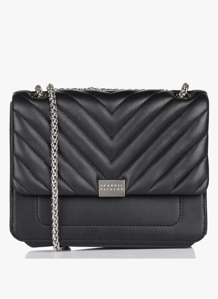 CLAUDIE PIERLOT ANGELAQUILT - Sac En Cuir Matelassé | Noir 3 CLAUDIE PIERLOT ANGELAQUILT - Sac En Cuir Matelassé | Noir