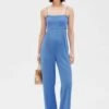 CLAUDIE PIERLOT Jalouse - Combinaison - Bleu Ciel -Claudie Pierlot Mode 23ad111aa9fd4d5ca93053442f61cb42