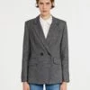 CLAUDIE PIERLOT Villaga - Blazer - Gris Chine -Claudie Pierlot Mode 24063fe0700e497aaeda3117aca7c3f6