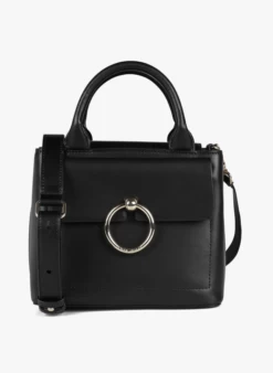 CLAUDIE PIERLOT ANOUCKSMALL - Sac Bandoulière En Cuir | Noir