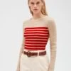 CLAUDIE PIERLOT Mandibule - Pullover - Bicolore -Claudie Pierlot Mode 245157ab851a44cf9acad94b88fb36a3