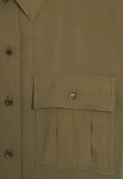 CLAUDIE PIERLOT Repos - Robe Chemise - Kaki -Claudie Pierlot Mode 247083c87dcb4a63a0178efba0f92930