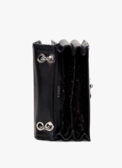 CLAUDIE PIERLOT ANGELAFRINGES - Sac Bandoulière à Franges En Cuir Matelassé | Noir -Claudie Pierlot Mode 2563596