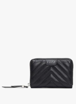 CLAUDIE PIERLOT ANSWERQUILT - Portefeuille En Cuir Matelassé | Noir 14 CLAUDIE PIERLOT ANSWERQUILT - Portefeuille En Cuir Matelassé | Noir -Claudie Pierlot Mode 2564871