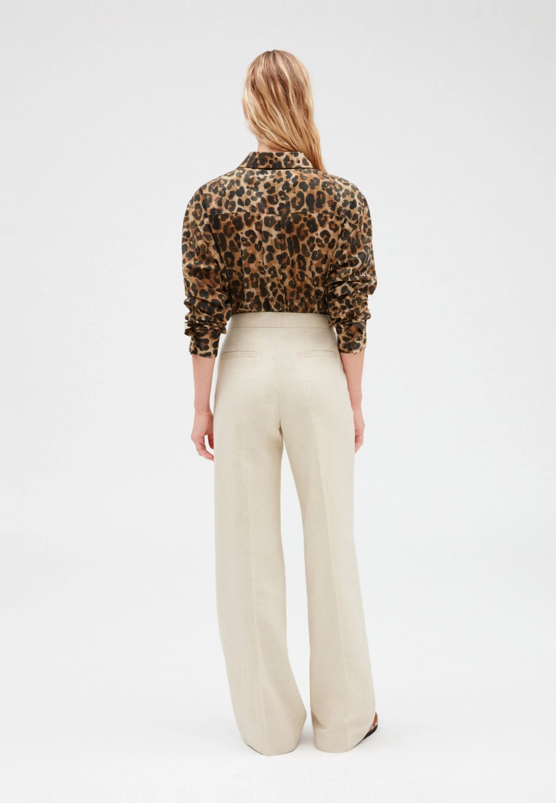 CLAUDIE PIERLOT Pistolin - Pantalon Classique - Lin 5 CLAUDIE PIERLOT Pistolin - Pantalon Classique - Lin – Image 3