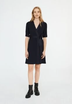 CLAUDIE PIERLOT Rosilea - Robe De Jour - Marine