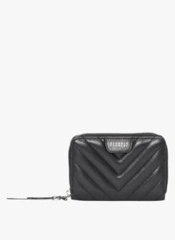 CLAUDIE PIERLOT ANSWERQUILT - Portefeuille En Cuir Matelassé | Noir 17 CLAUDIE PIERLOT ANSWERQUILT - Portefeuille En Cuir Matelassé | Noir -Claudie Pierlot Mode 3003218