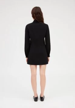 CLAUDIE PIERLOT Robe Chemise - Noir -Claudie Pierlot Mode 3066d77aab994b8181cebe2bc76e9810