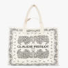 CLAUDIE PIERLOT ATRAVELBAG - Cabas Imprimé à Logo En Coton | Multicolore -Claudie Pierlot Mode 3093920