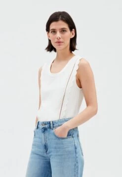 CLAUDIE PIERLOT Tup - Débardeur - Blanc -Claudie Pierlot Mode 315a68b973e44db3a6f45a258d4701d0