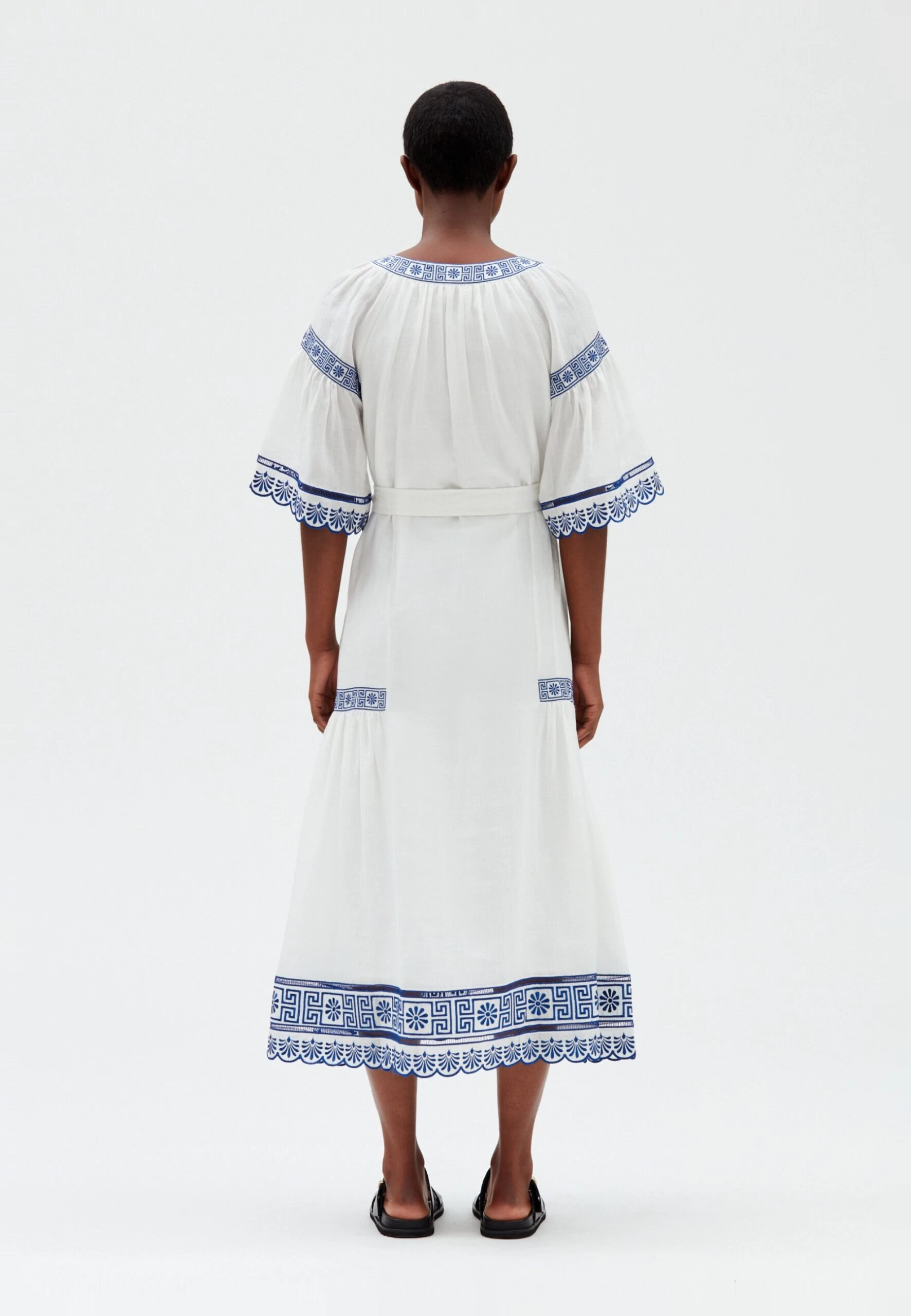 CLAUDIE PIERLOT Robe De Jour - Ecru 5 CLAUDIE PIERLOT Robe De Jour - Ecru – Image 3