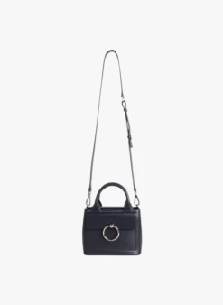 CLAUDIE PIERLOT ANOUCK MINI - Sac à Main En Cuir Responsable | Bleu